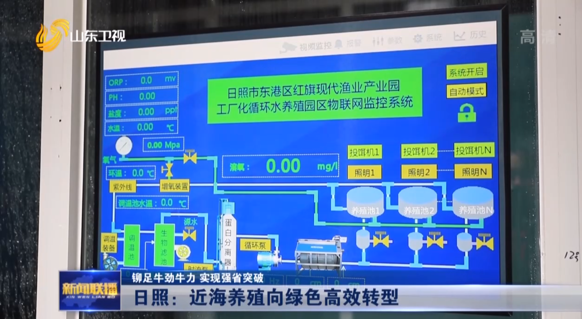 工業生態化循環水水產養殖系統