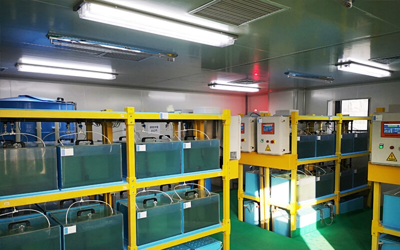 山東大學 - 對蝦實驗室養殖系統